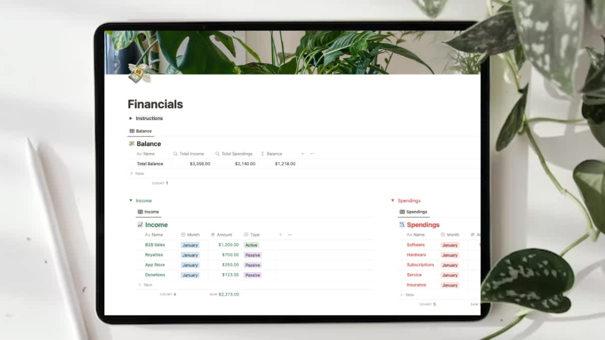 Notion Small Business SUCCESS Template Prototion