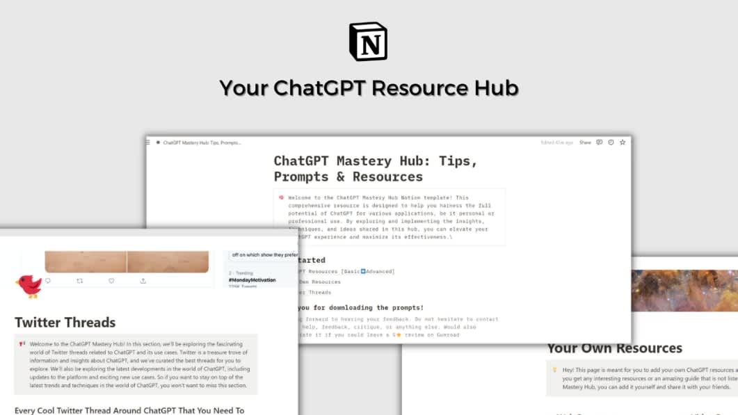 ChatGPT Mastery Hub: Tips, Prompts & Resources