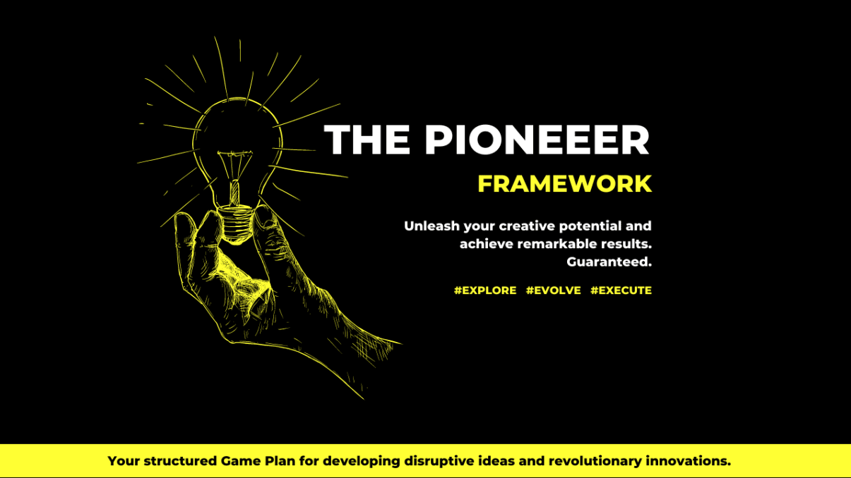 The PIONEEER Framework | Prototion | Buy Notion Template