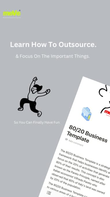 80/20 Business Outsourcing Template | Prototion 