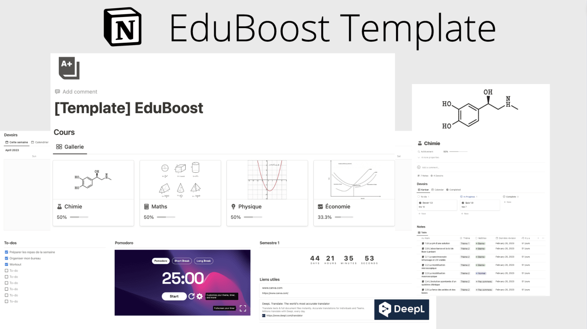 EduBoost | Prototion | Buy Notion Template