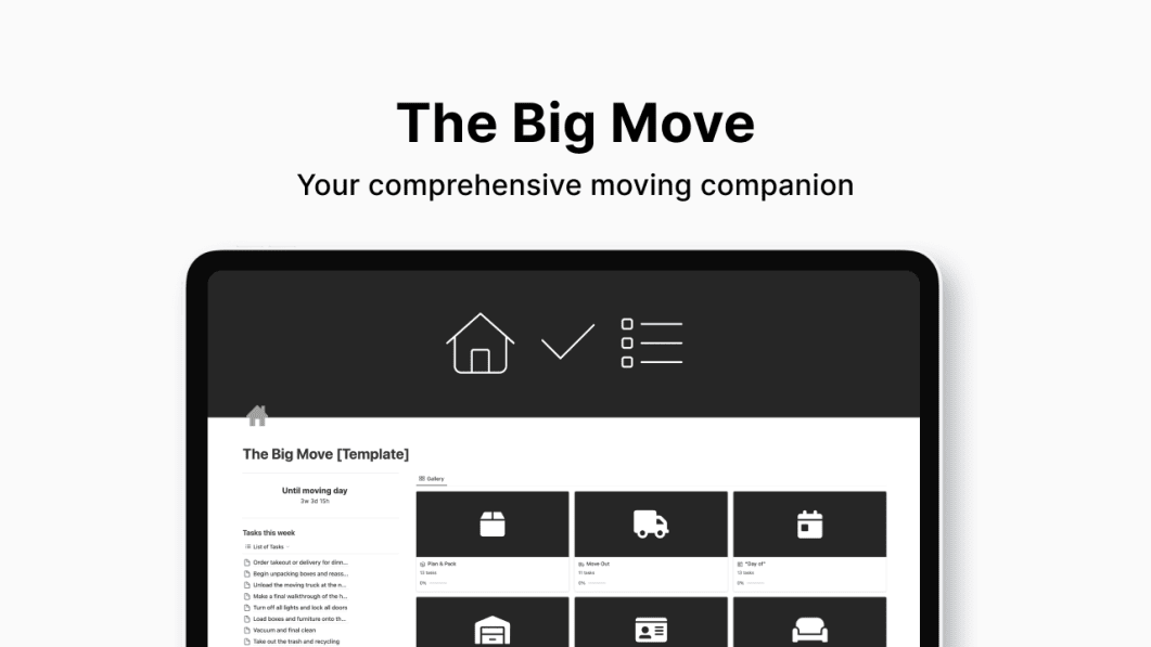 The Big Move: A Moving Template for Notion