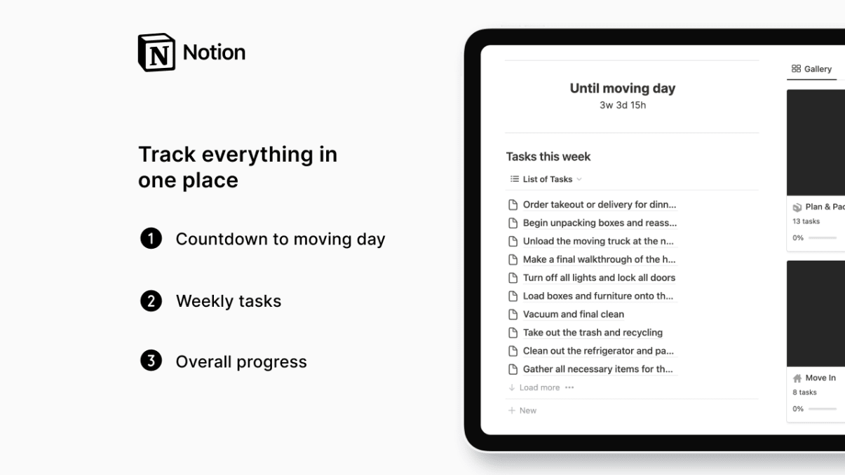 The Big Move: A Moving Template for Notion