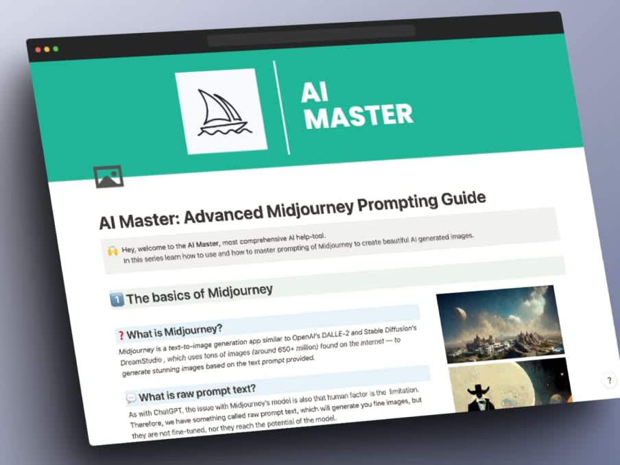 AI Master: Advanced Midjourney Prompting Guide | Prototion