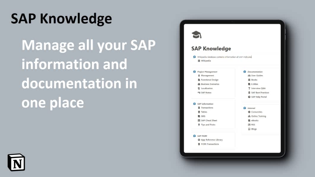 SAP Knowledge