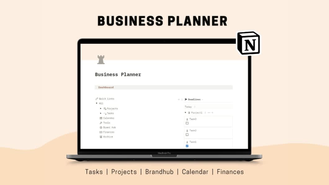 Business Planner Template 