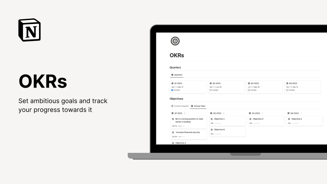 Multi-level OKRs Dashboard