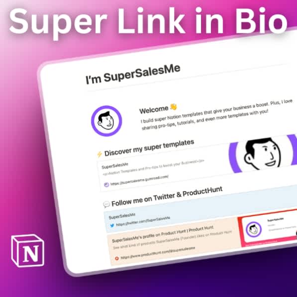 Super Link in Bio