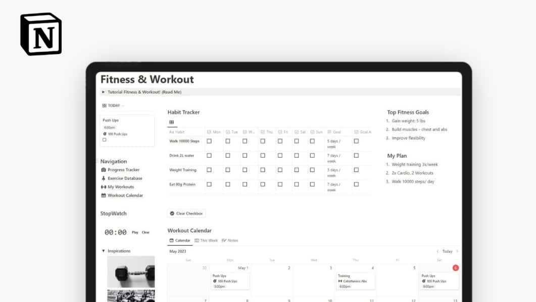 Fitness Planner