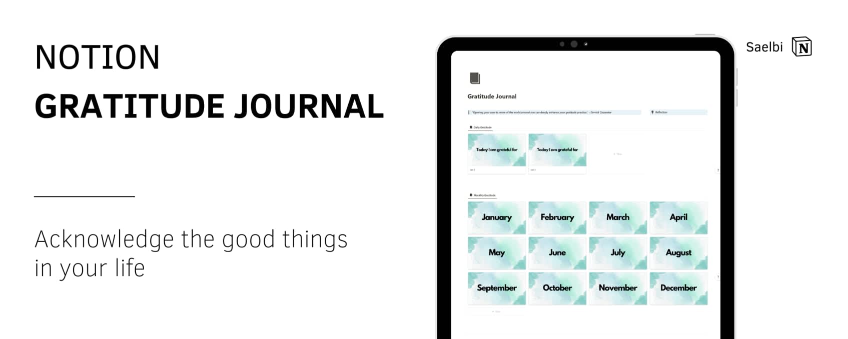 Gratitude Journal | Prototion