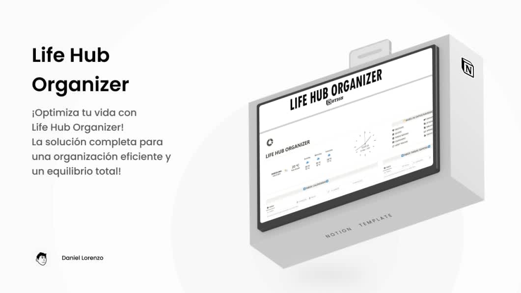 Notion Life Hub Organizer