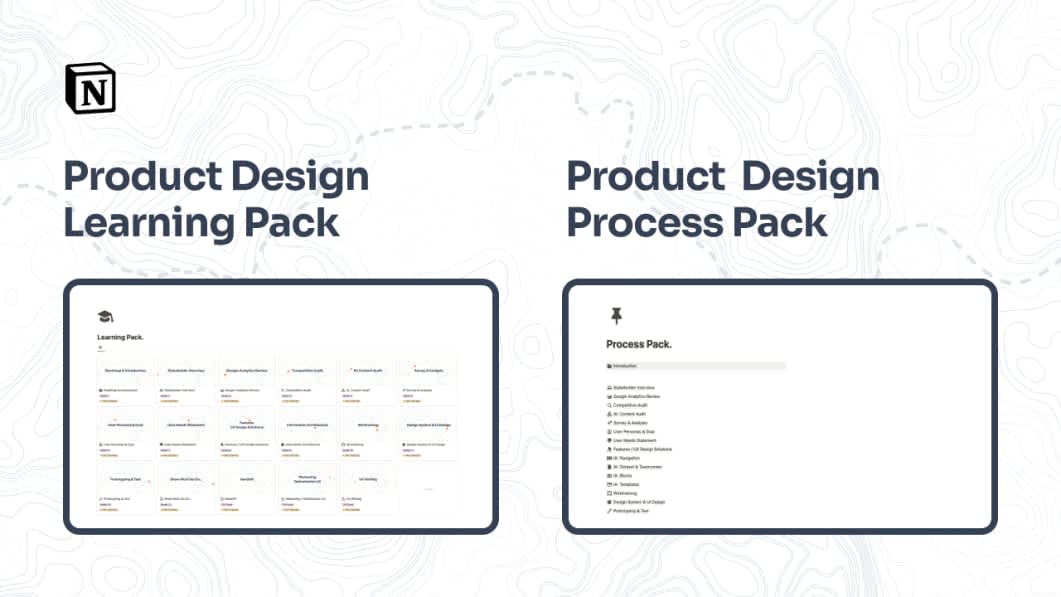 Notion Product Design / UX Ultimate Bundle