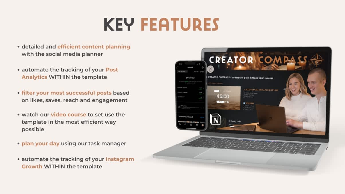 Creator Compass | Prototion | Buy Notion Template