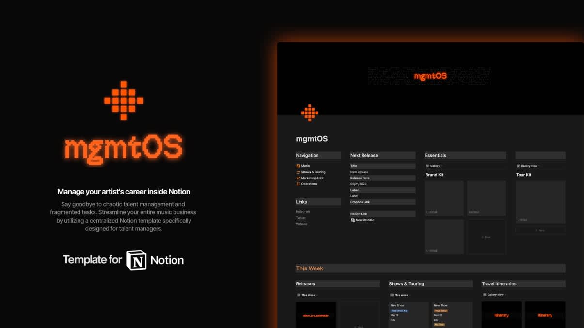 mgmtOS | Prototion | Get Notion Template