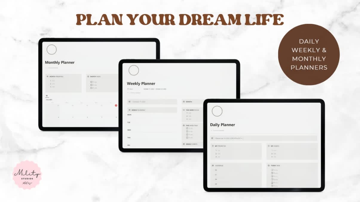 All In One Life Planner