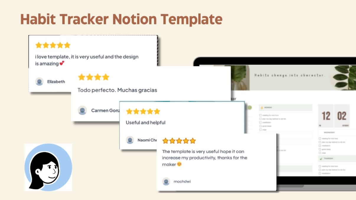 Habit Tracker | Prototion | Buy Notion Template