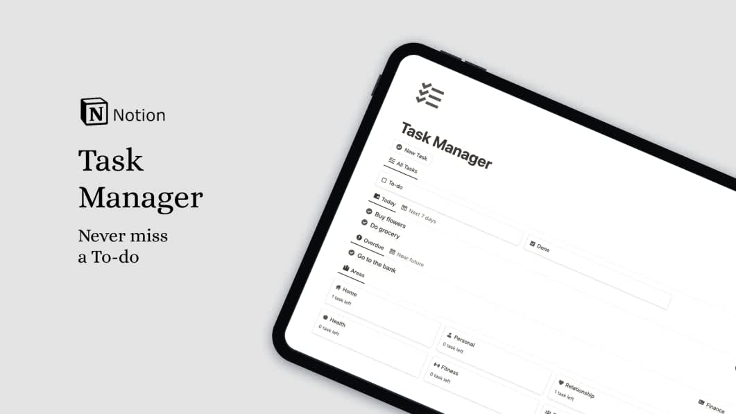 Notion Task Manager