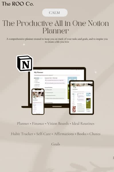 The All in one Productivity Planner 