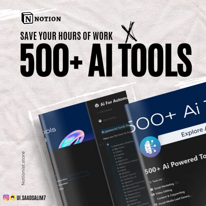 500+ AI Powered No-Code Tools Bundle | Prototion 