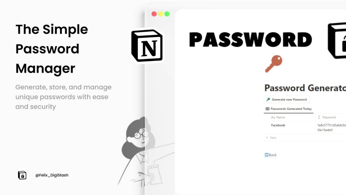 The Simple Password Manager