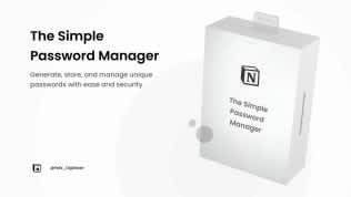 The Simple Password Manager