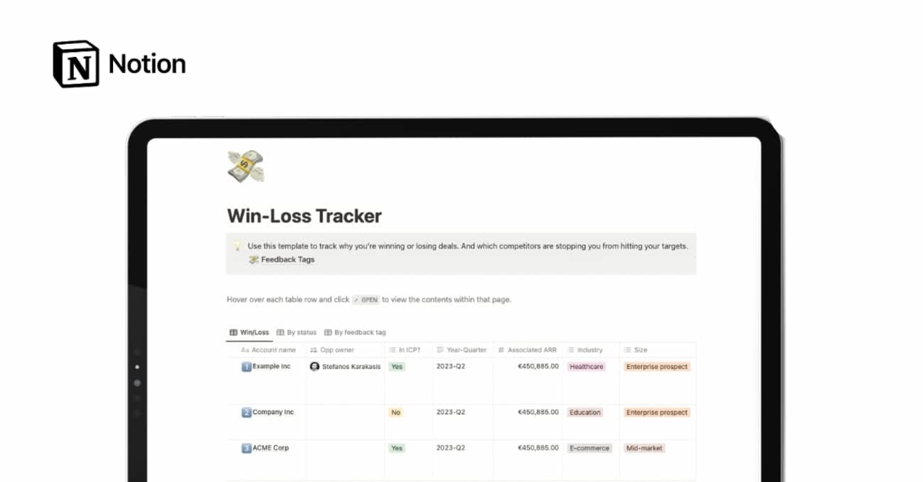 Win/Loss Tracker