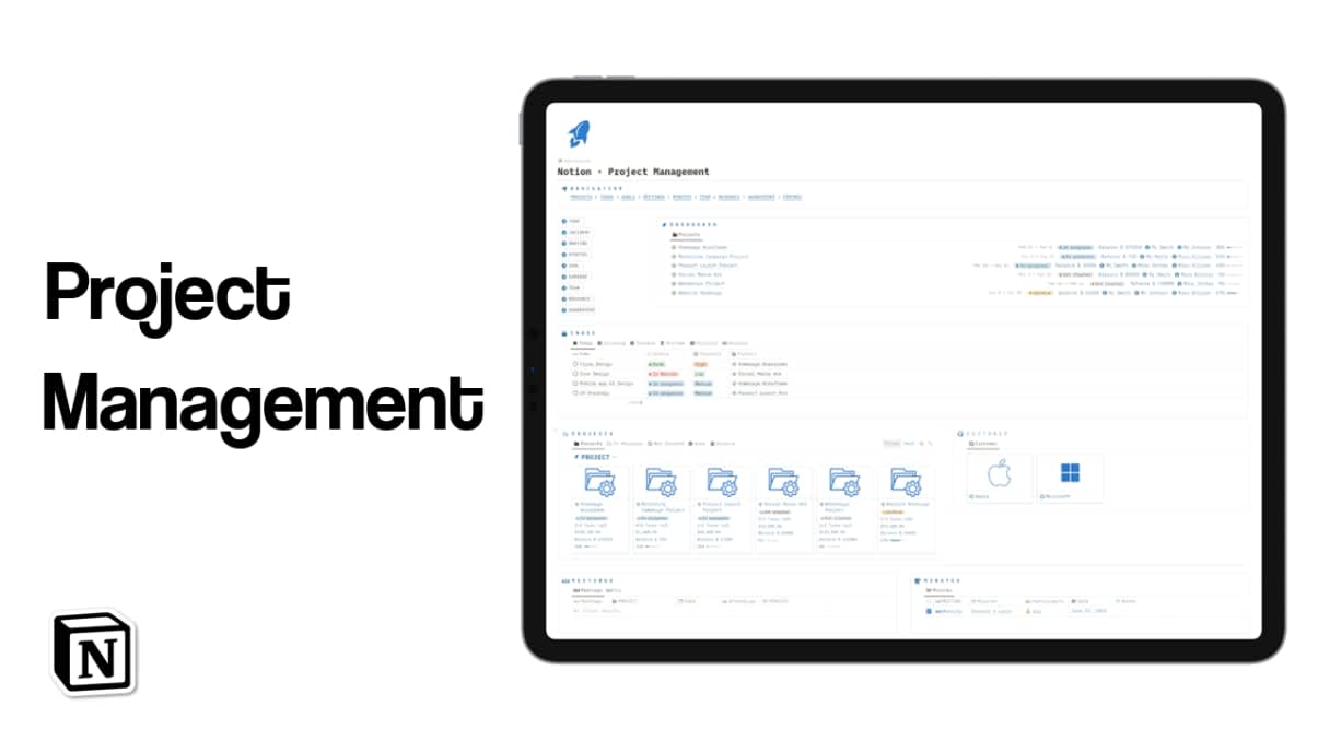 Notion · Project Management