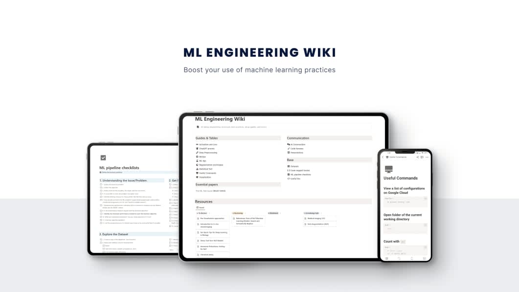 Machine Learning Engineering Wiki