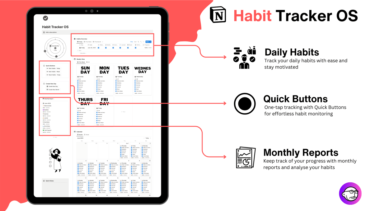 Habit Tracker OS