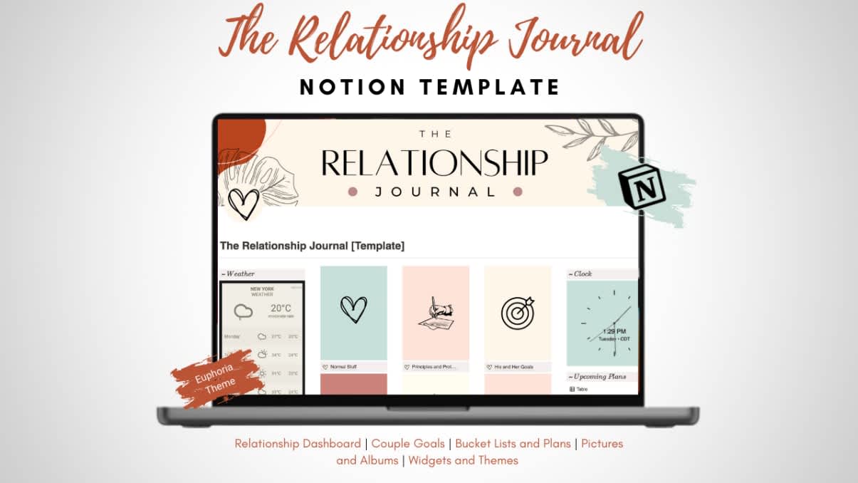 The Relationship Journal | Prototion | Buy Notion Template