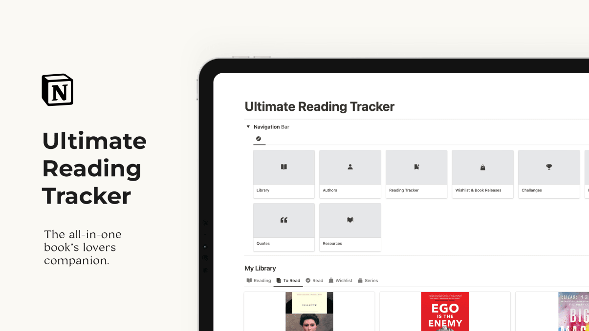 Ultimate Reading Tracker