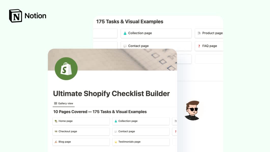 Ultimate Shopify Checklist Builder