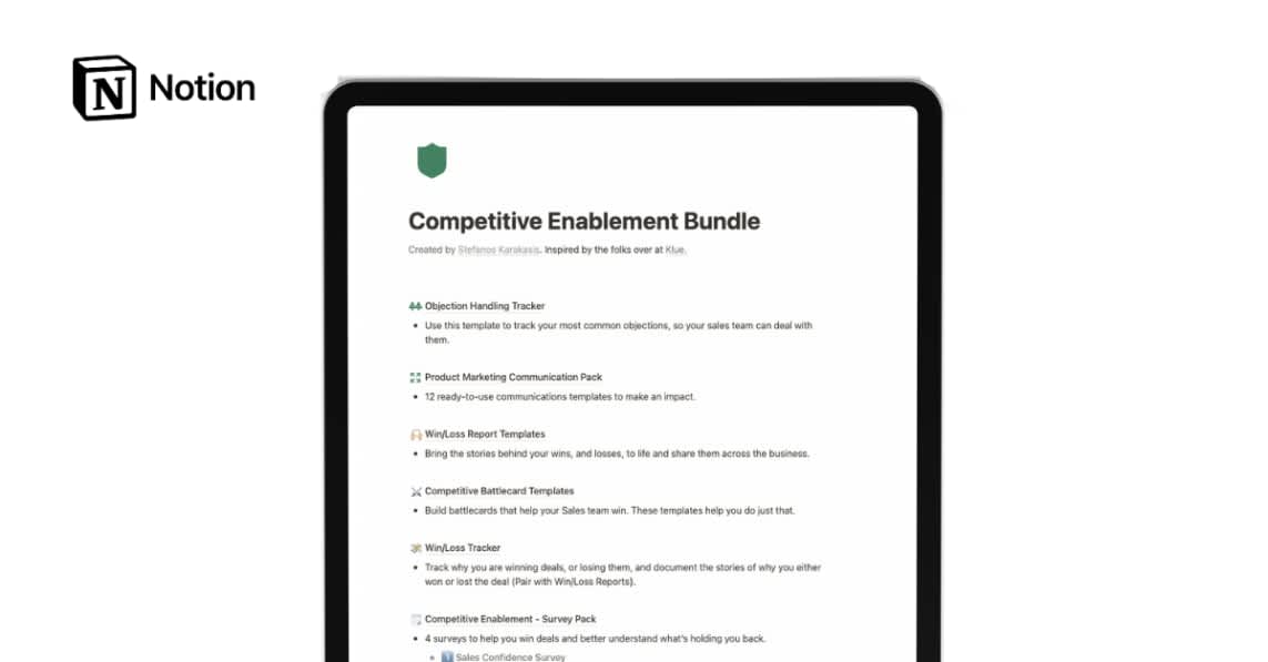 Competitive Enablement Bundle