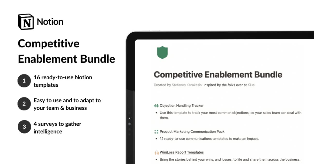 Competitive Enablement Bundle | Prototion 