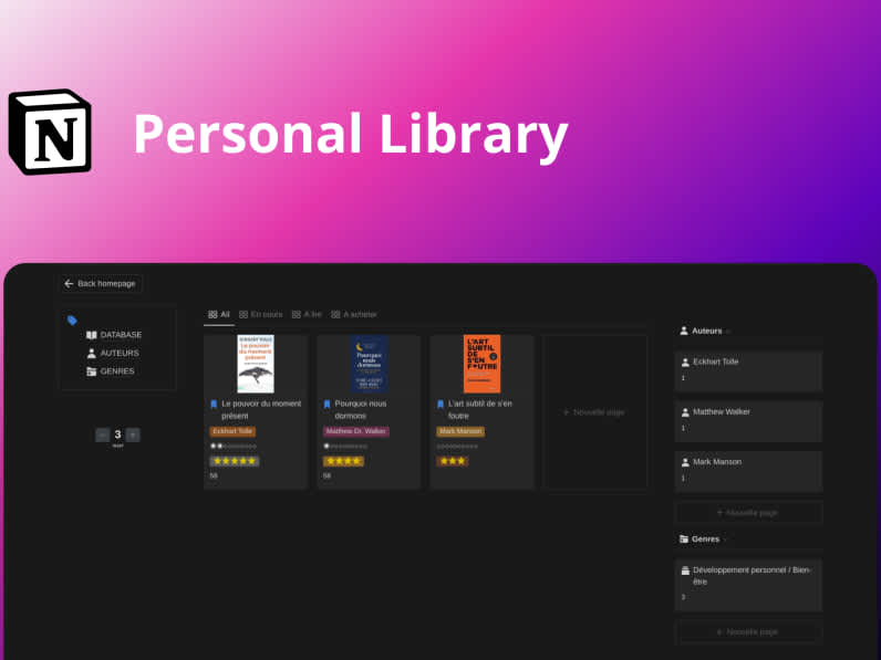 Personal Library