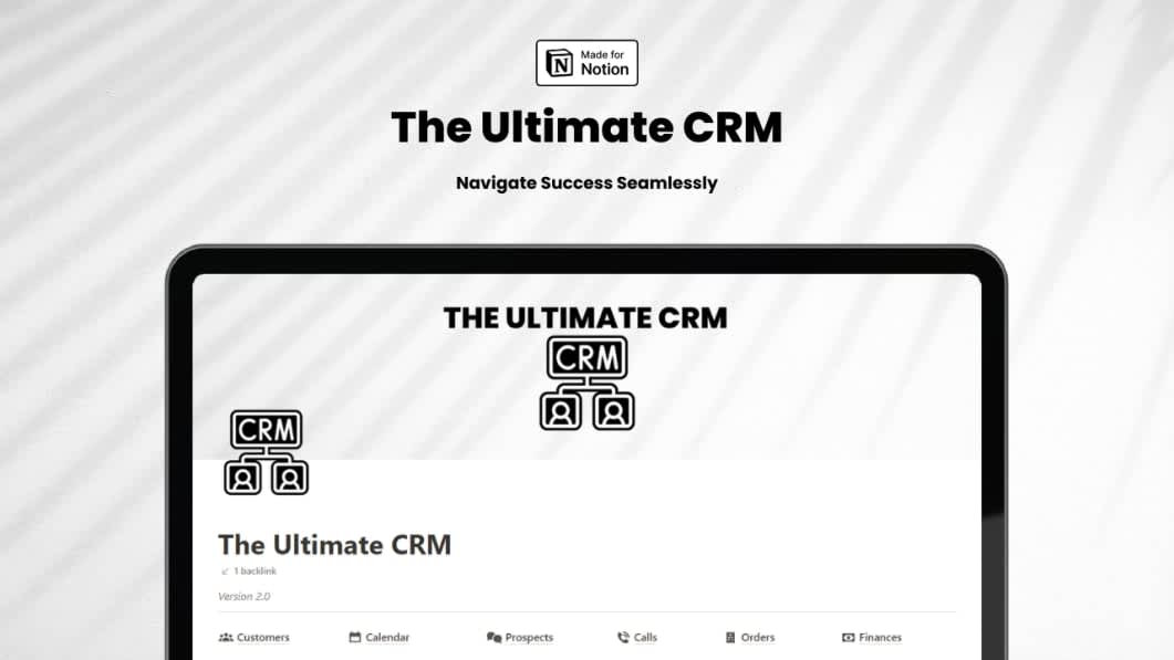 The Ultimate CRM