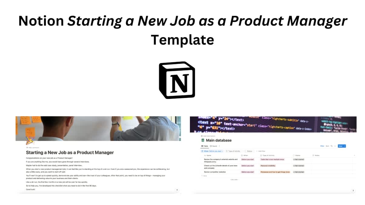 Starting a New Job as a Product Manager