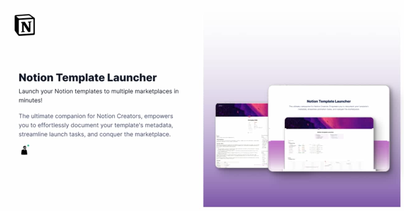 Notion Template Launcher 