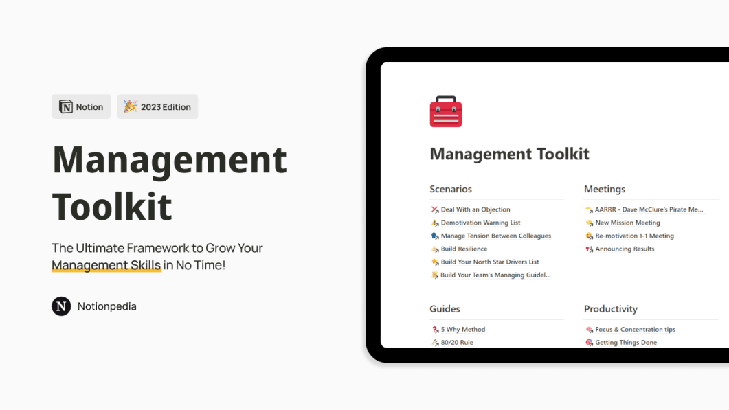 Management Toolkit