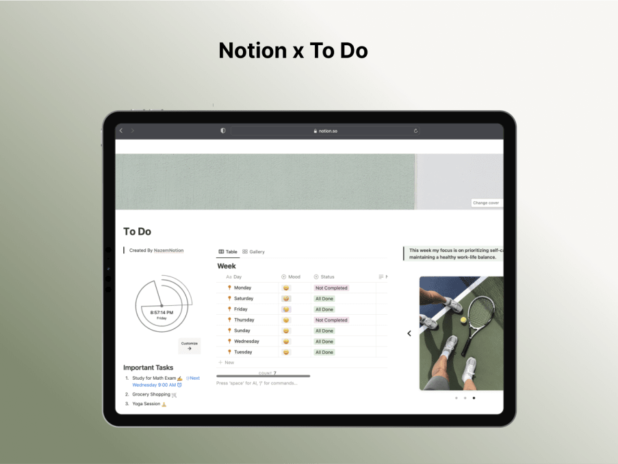 To Do | Prototion | Buy Notion Template