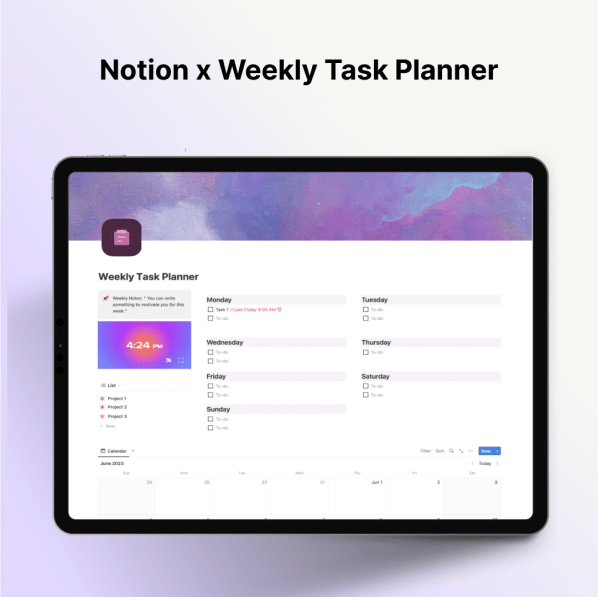 Weekly Task Planner