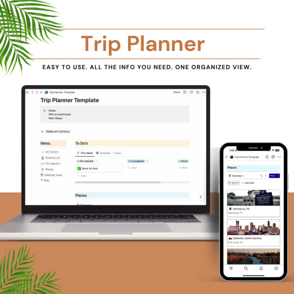 Trip Planner & Organizer 