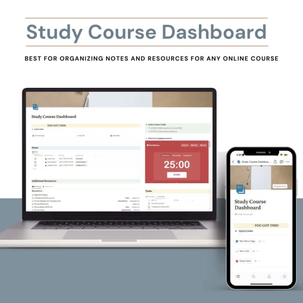 Student / Study Course Organizer