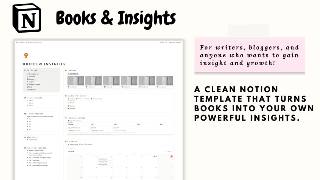 35+ Notion Templates for Books | Prototion