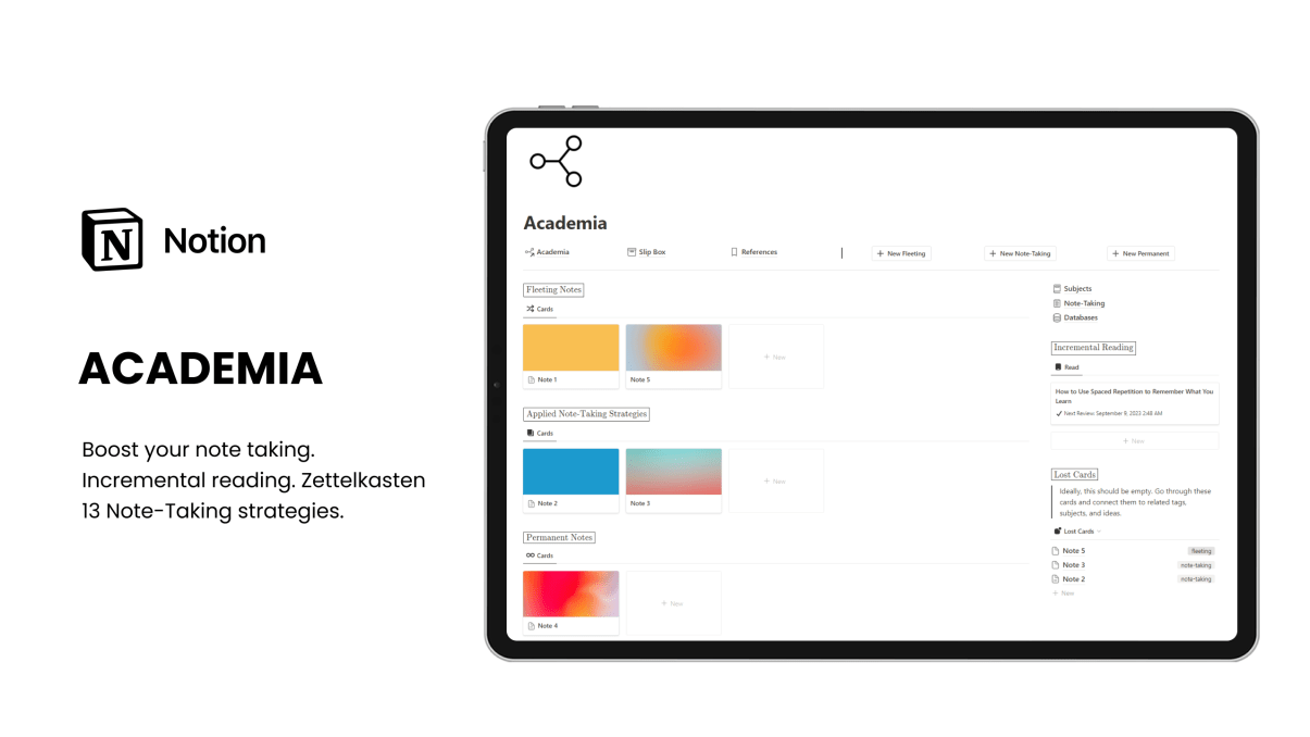 Academia Master | Prototion | Buy Notion Template