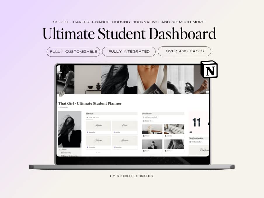 Ultimate Student Dashboard [That Girl Theme] 