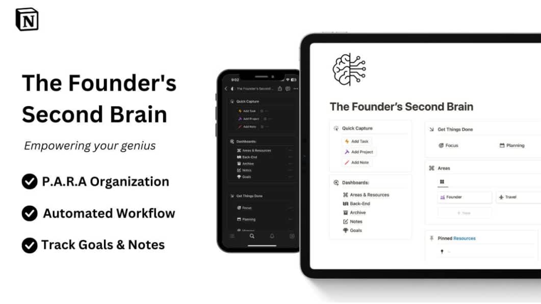 The Founders Second Brain