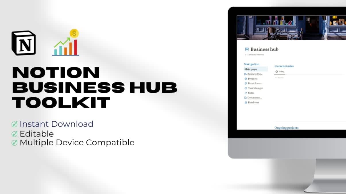 Business Hub Notion Template