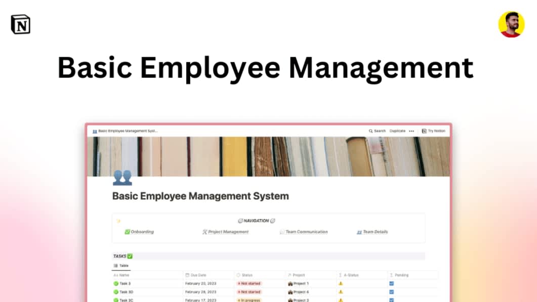 Basic Employee Management System