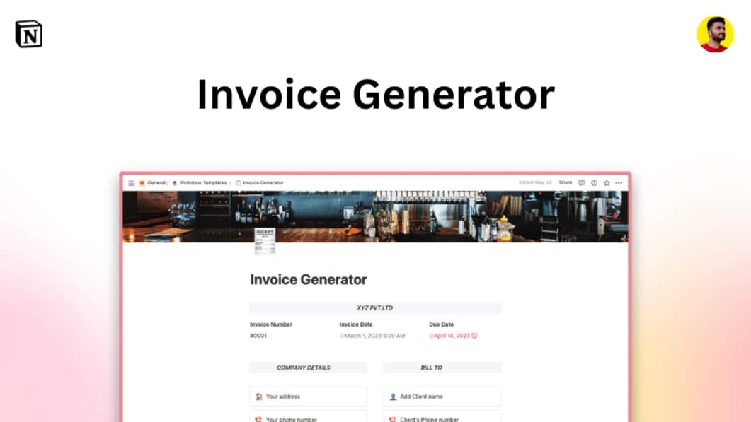 Invoice Generator